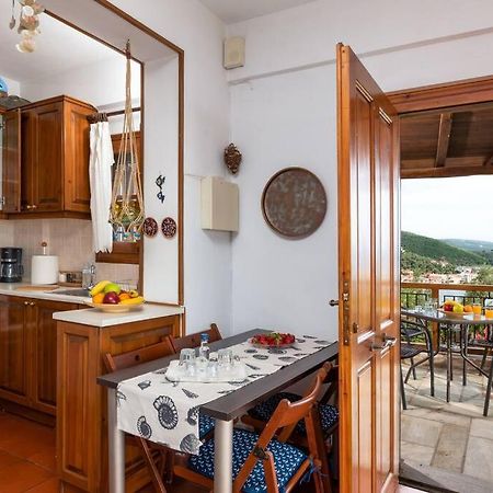Seaside House With View Over Pagasitikos Áfissos Luaran gambar